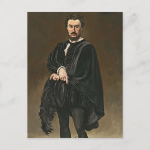 Manet Tragedian Actor (Rouviere as Hamlet) Vykort