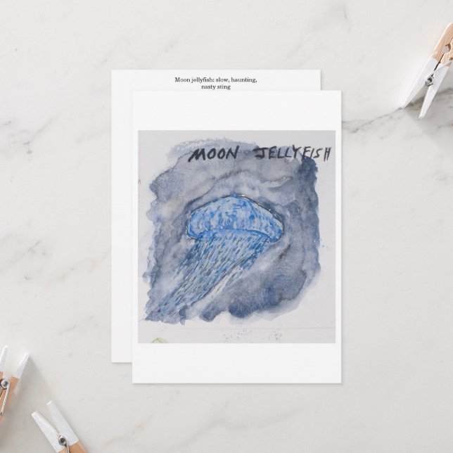 Manet Välkomstkort Inbjudningar (Fram/Back In Situ)