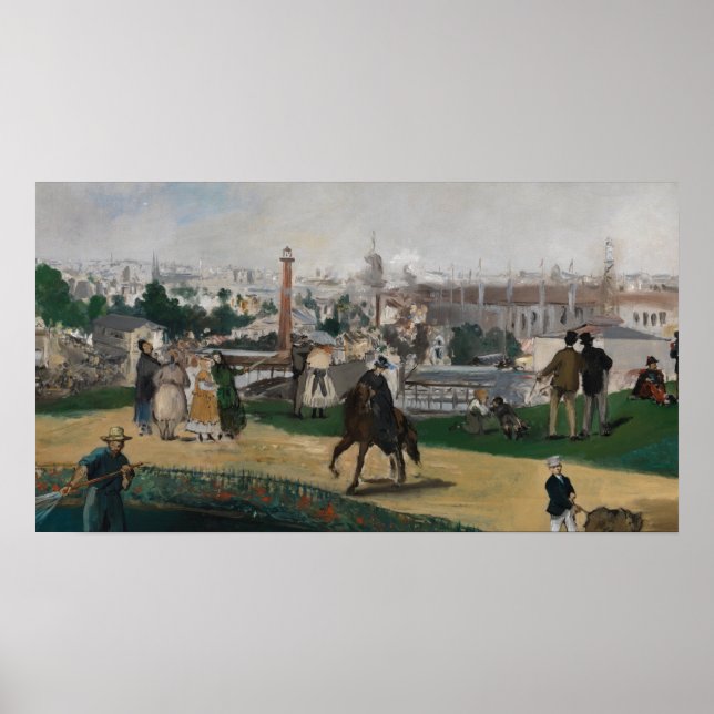 Manet - Världsutställning Poster (Framsidan)