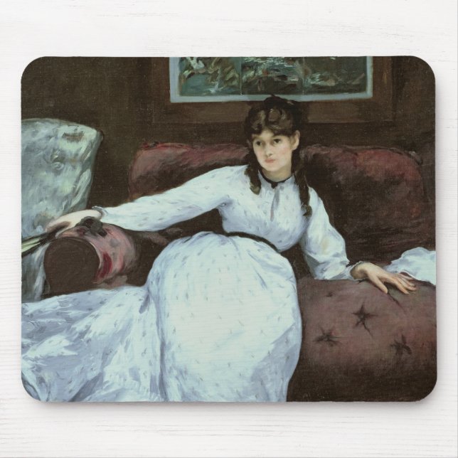 Manet | vila, porträtt av Berthe Morisot Musmatta (Framsidan)