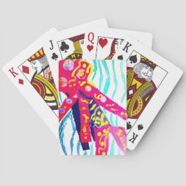 Maneter färgrik sommar casinokort