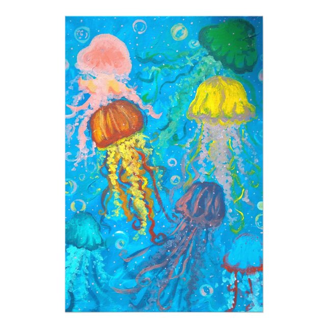 maneter, hav, hav fototryck (Framsidan)