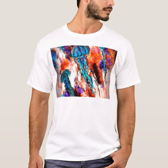 Maneter Hopp Elektrisk T Shirt (Framsida)