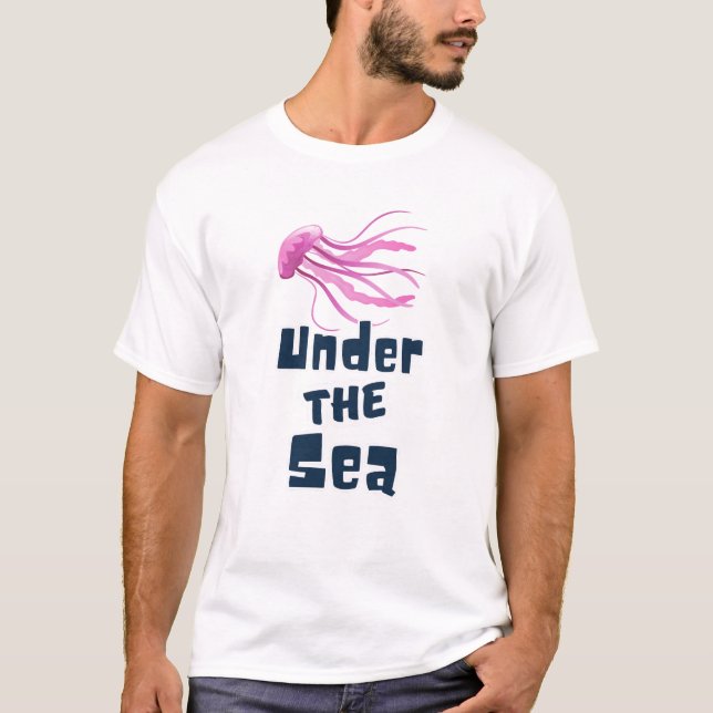 Maneter under havet t shirt (Framsida)