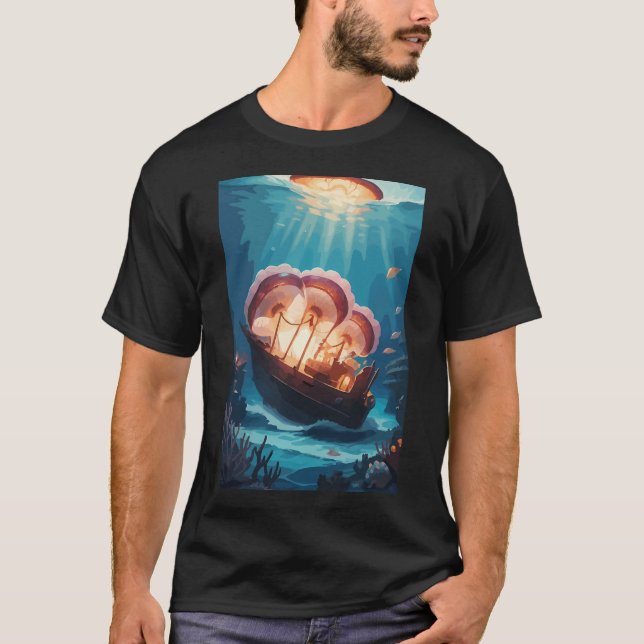 Maneterpiraternas Räddning T Shirt (Framsida)