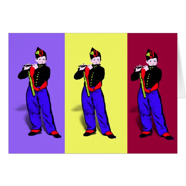 Manets Little Flutist Trio OBS Kort (Framsidan Horizontal)