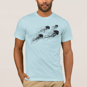 ManetSilhouettes tänder utslagsplatsskjortan Tee Shirt