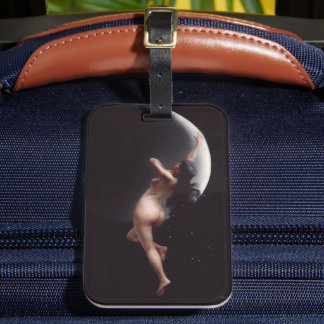 Måneymf Celestial – gotisk häxlik gudinnefigur Bagagebricka