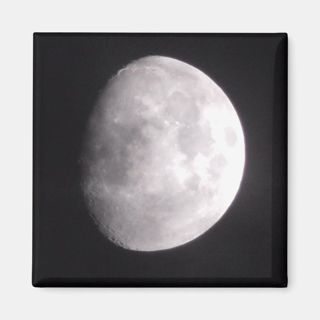 Månfas Kylskåp Magnet (Framsidan)