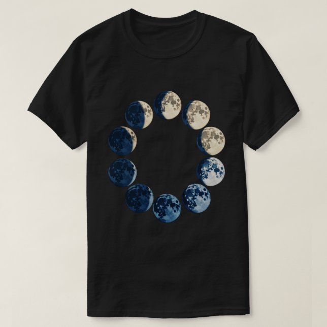 Månfaser T Shirt (Design framsida)