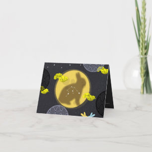 Månfestskort Kort