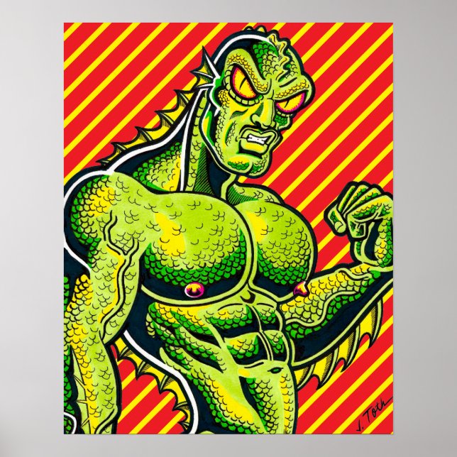 Manfisk Poster (Framsidan)