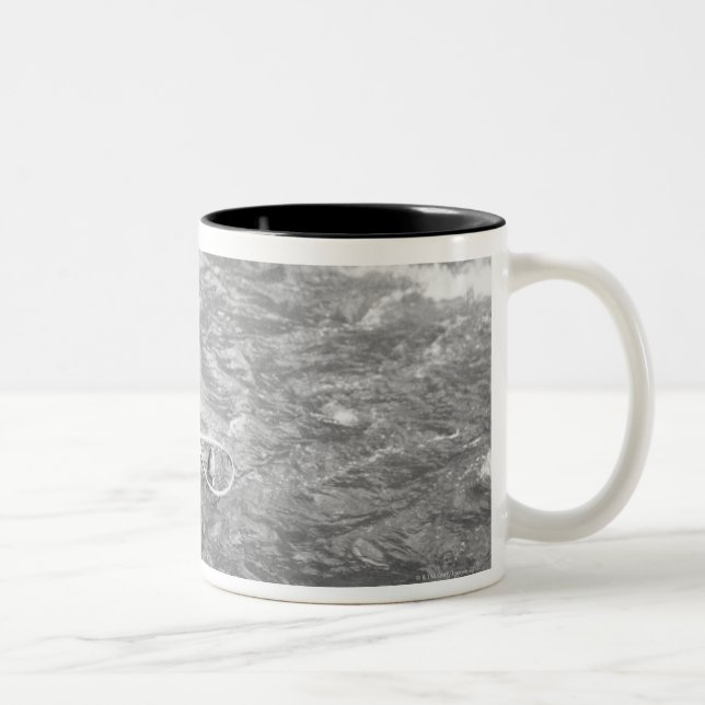 Manfiske Två-Tonad Mugg (Höger)