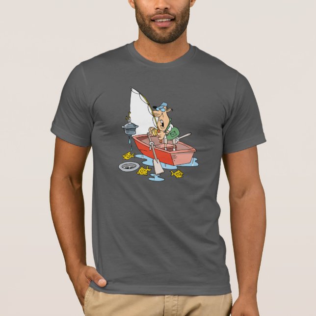 Manfiskemanar T-tröja T-shirt (Framsida)