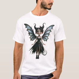 Månfödd Liten Skugga, den söta gotiska feen T Shirt
