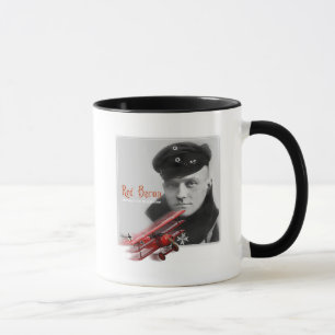 Manfred Von Richthofen (den röda baronen) 1918 Mugg