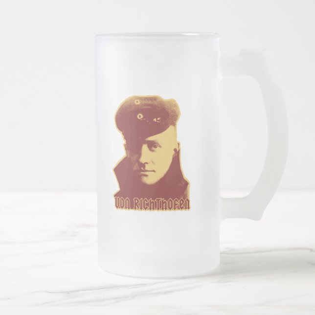 Manfred Von Richthofen Frostat Ölglas (Höger)
