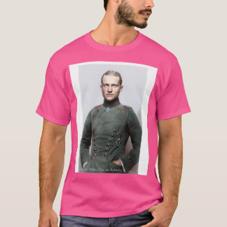 Manfred von Richthofen the Red Baron Graphic T Shirt