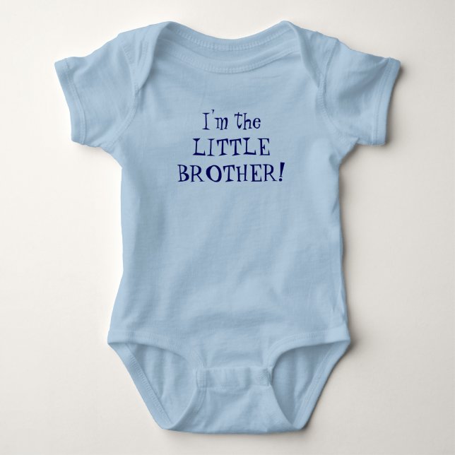 Mang 5, jag är LITTLE BROTHER! T-shirt (Framsida)