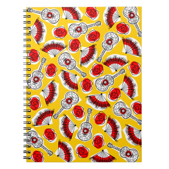 Mång- anteckningsbok för spanska souvenir (Framsidan)