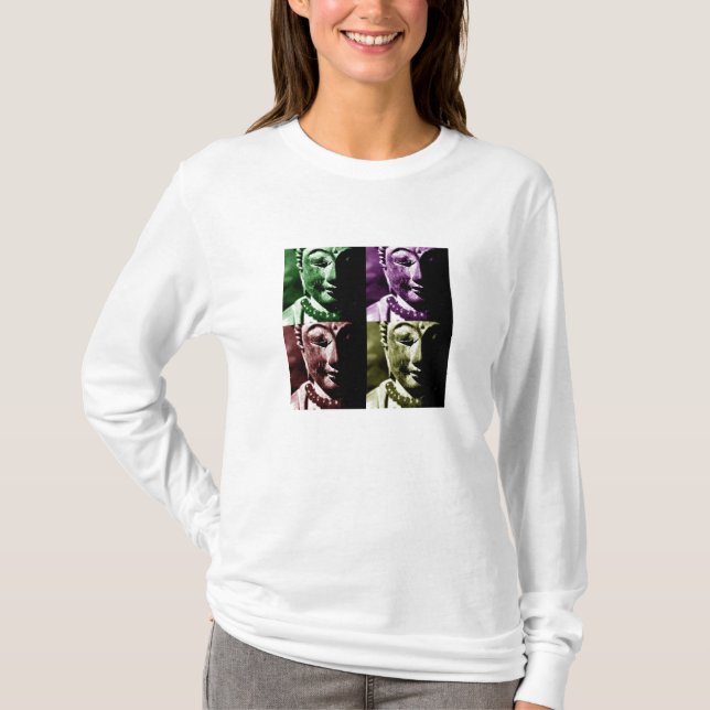 Mång- Buddha skjorta Tee (Framsida)