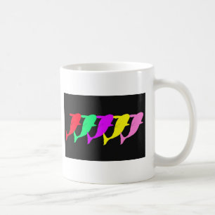 Mång- Färg-Hopp för Orcaval för glädje Kaffemugg