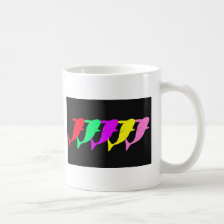 Mång- Färg-Hopp för Orcaval för glädje Kaffemugg