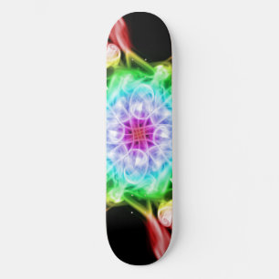 Mång--Färg röker regnbågeskateboarden Skateboard Bräda 21,5 Cm