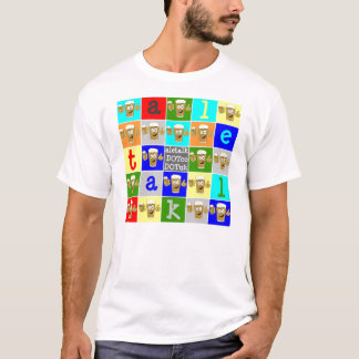 mång- färg t för aletalkurl t-shirt