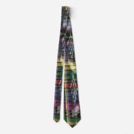 Mång--färgad ikat slips