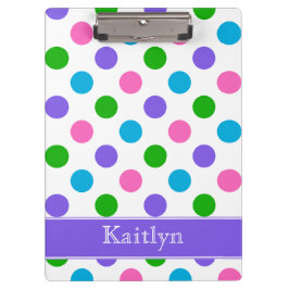 Mång- färgpolka dotspersonlig