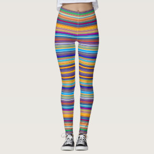 Mång--Görat randig Leggings