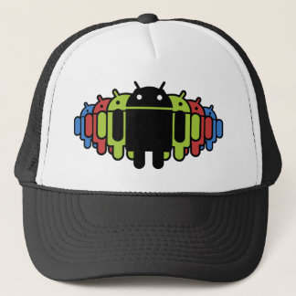 Mång- kulör Droid armé Truckerkeps
