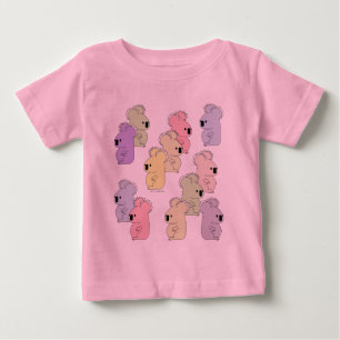 mång- l/s utslagsplats för småbarnkoala tee shirt