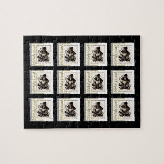 Mång- Metalphant metallpussel - avbilda Pussel