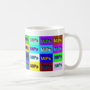 mång- MIPs logotypmugg Kaffemugg