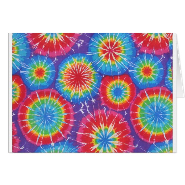 Mång- mönster hälsningskort (Framsidan Horizontal)