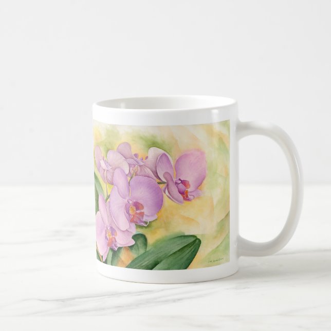 Mång- PhalaenopsisOrchidblommor - Kaffemugg (Höger)
