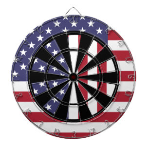 Mång- ring för Americana flaggakonst Darttavla