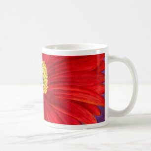 Mång- röd konst för målning för daisyGerber b Kaffemugg