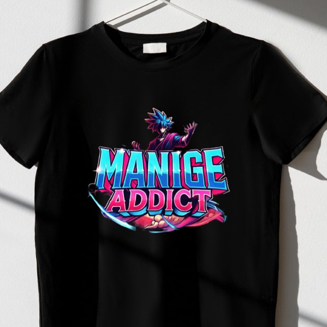 Manga Addict T Shirt (Skapare uppladdad)