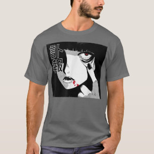 Manga - Alt Aesthetic - Japanska Emo Anime Vampire T Shirt