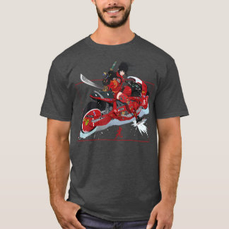 Manga Anime Samurai Aesthetic japWarrior Rid T Shirt