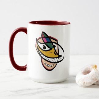 Många ansikte (optisk illusion) mugg