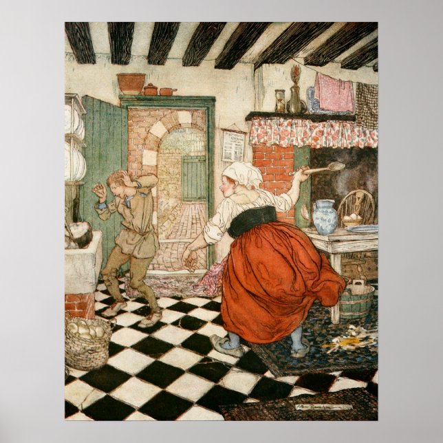 Många är det slag han hade. poster (Framsidan)