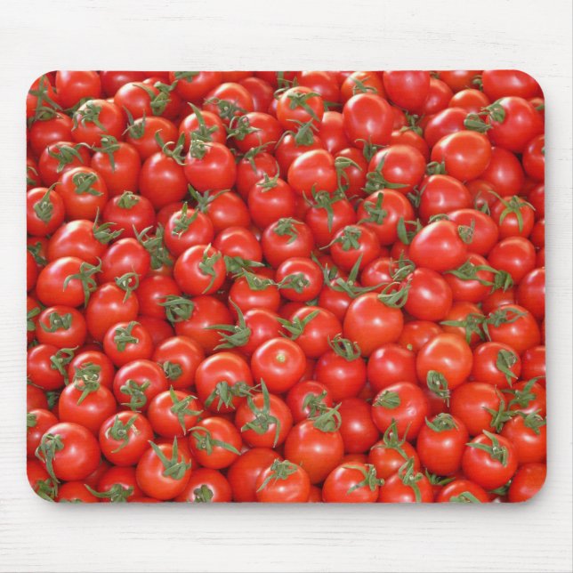 Många av Cherry Tomatis Mousepad Musmatta (Framsidan)