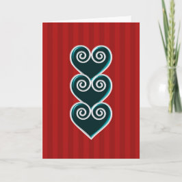 Många av Kärlek Helgdag Card Helgkort