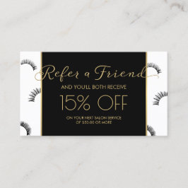 Många av tankarna Salon White/Black Referral