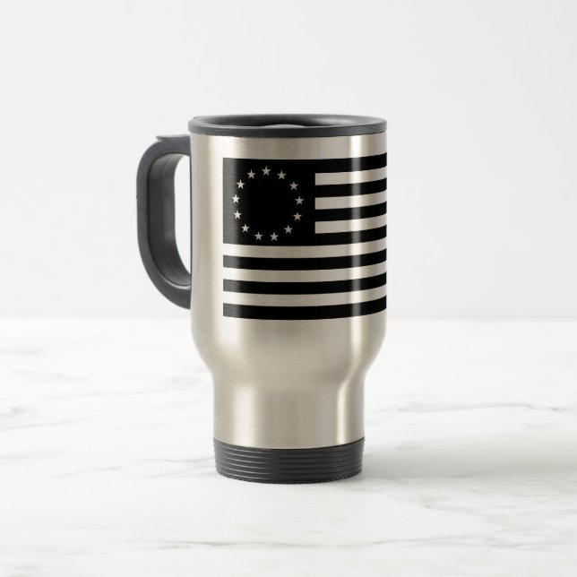 Manga, Betsy Ross Flagga eller Circle American Fla Resemugg (Framsida vänster)