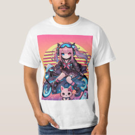 Manga Biker T Shirt